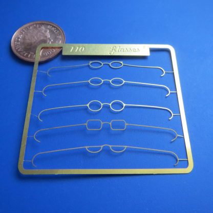 5 Pairs of Brass Glasses - Set 1