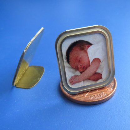 Cameron in Brass Frame