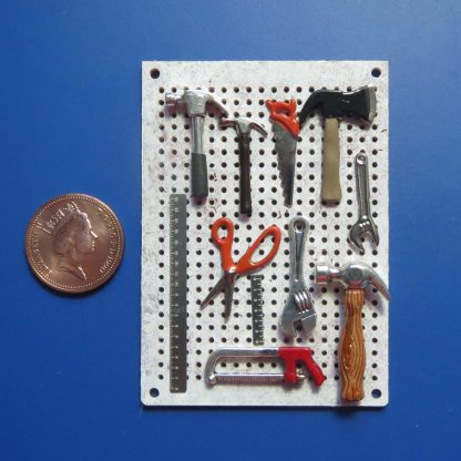 NEW...Peg Board with Tools....A