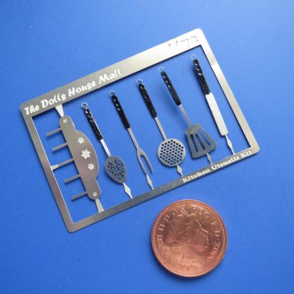 Kitchen Utensils Kit with Black Handles