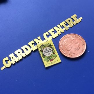 Garden Centre Sign + Trees Book