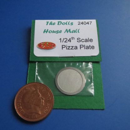 1/24th Scale Pizza Plate