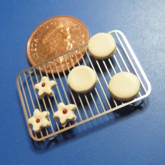 Cake Rack with Loose Biscuits