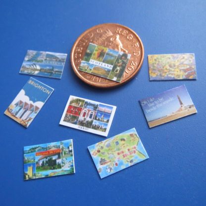 British Postcards x 8