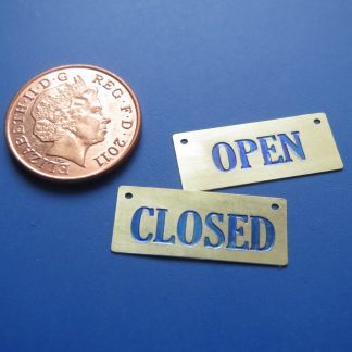 OPEN-CLOSED....Blue