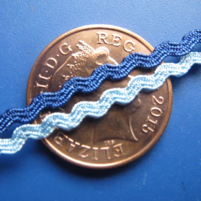 Ric-Rac....Blue / Light Blue....1ft of each