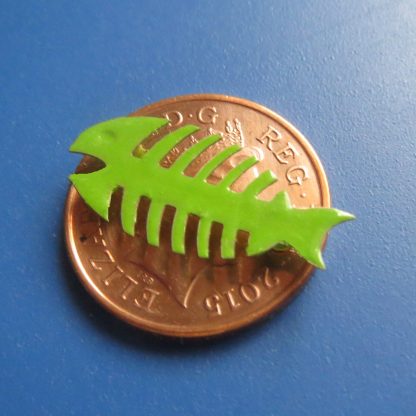 Green Fish Shaped Trivet