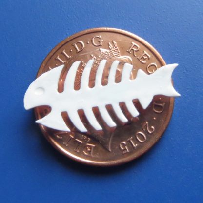 White Fish Shaped Trivet