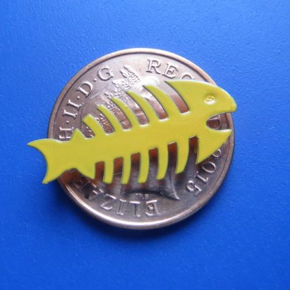 Yellow Fish Shaped Trivet