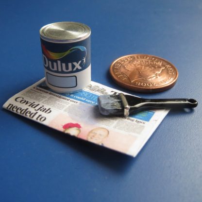 Tin of Paint - Lilac + Brush
