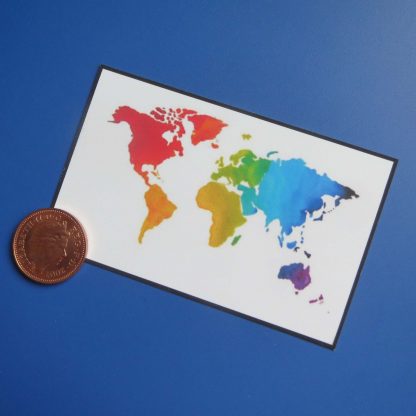 World Map....Painted