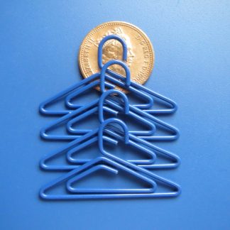 Blue Hangers x 4