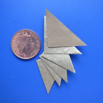 6 paper napkins - Gold