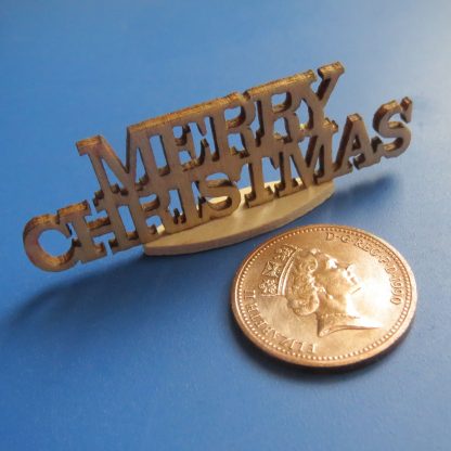 Wooden Merry Christmas Sign