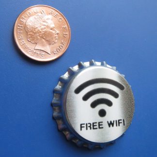 FREE WI-FI....Bottletop Sign
