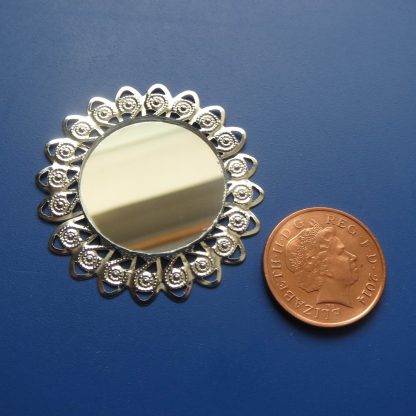 Fancy Round Mirror