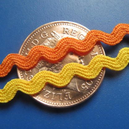 Ric-Rac....Yellow / Orange....1ft of each - LARGE