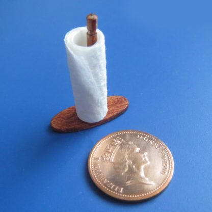 Wooden Kitchen Roll Holder