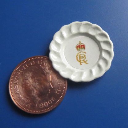 Charles III Monogram Plate