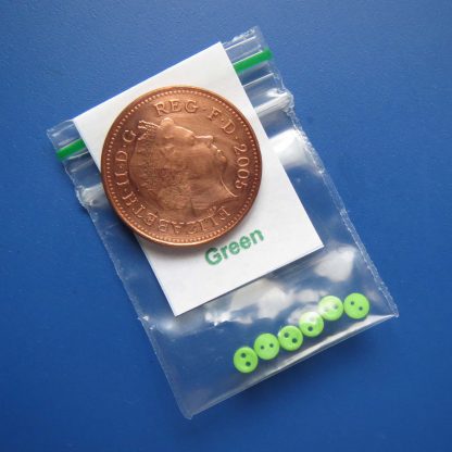 3mm Green Buttons