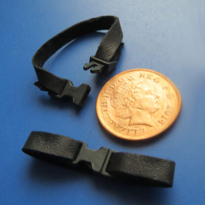 Black Leather Mans Belt