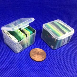 Box of Fabric….Green