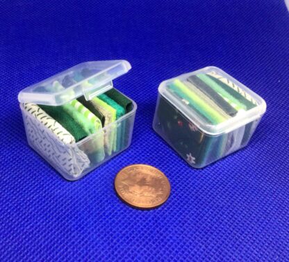 Box of Fabric….Green