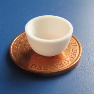 1/48th Scale White Mixing Bowl