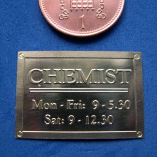 CHEMIST  ( SALE )