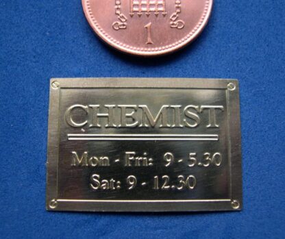 CHEMIST  ( SALE )